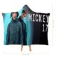 thumbnail image 2 of Manta Capa con Capucha Desmarcar Mickey 17 100x130cm, 2 of 6