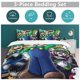 thumbnail image 5 of Super Mario 3-Piece Comforter Set for Bedroom Super Mario Bedding Set for Kids Adults Soft Microfiber Duvet Cover Set with Zipper Closure, 5 of 5