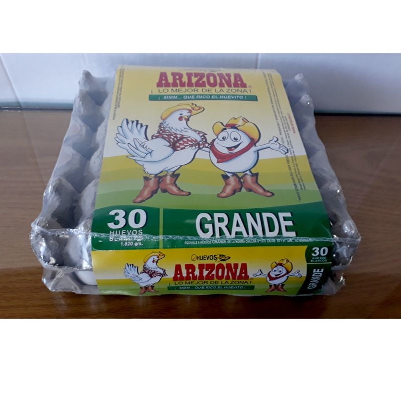 Huevos Blanco Grande Bandeja 30 Un 30 Un Arizona