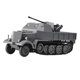 thumbnail image 1 of 1:72 Vehículo Blindado De Defensa Aérea De Media Pista Juguetes Vehículo De Montaje 4D FLAK37 Gris, 1 of 3