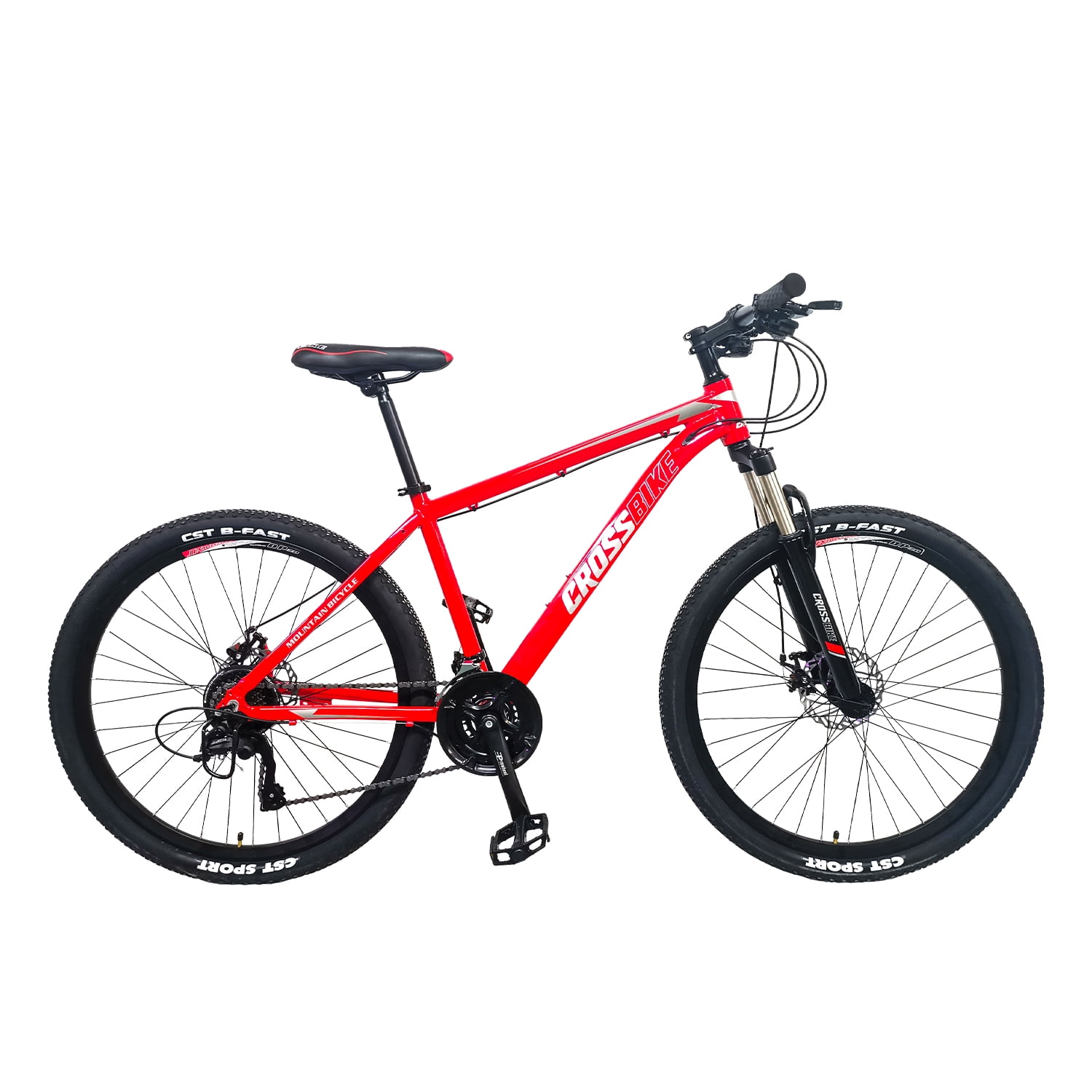 Bicicleta Mountain Bike Challenger 27,5 Rojo