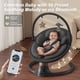 thumbnail image 4 of Baby Swing Electric Con 10 Melodías Y 5 Velocidades Color Negro, 4 of 9