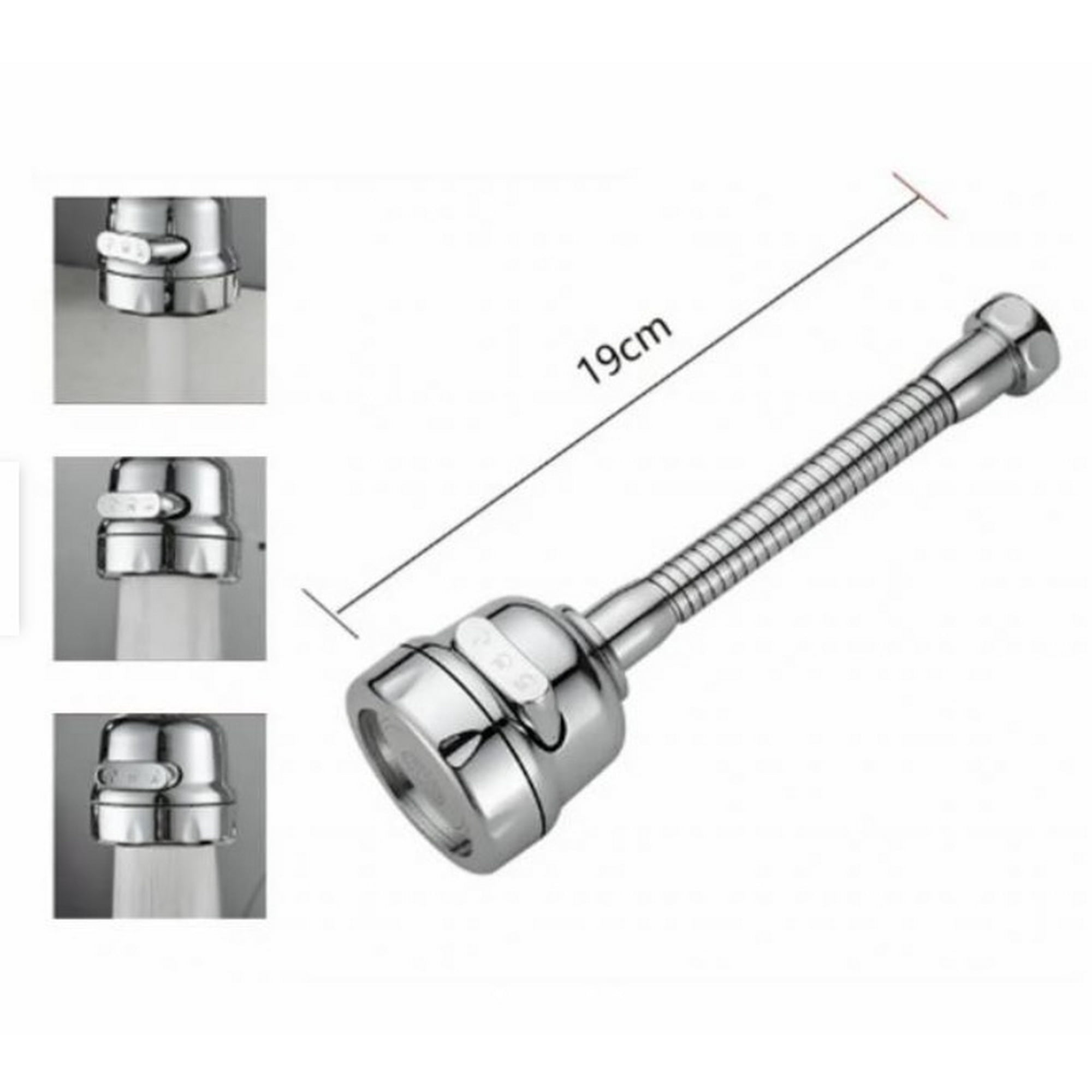 Tomasstore - Grifo Mas Flexible Ahorrador De Agua Fregadero Y Lavamanos Con Filtro