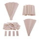 thumbnail image 4 of 100 Unids Natural Round Balsa Wood Woodcraft Sticks Flat Dotel 5 + 15 + 18 + 9cm, 4 of 6