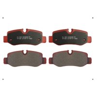 Ital Brakes Pm - Set Pastillas Frenos Traseras Para Mercedes Benz Vito 2014 2024