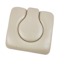 Ioensy - Cojín De Asiento De Inodoro Portátil, Cojín De Repuesto Para Silla De Inodoro Para Discapacitados, Color Beige Calabaza