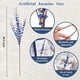 thumbnail image 2 of Planta artificial Wolpark jazmín azul 75 cm – 5 piezas, 2 of 8