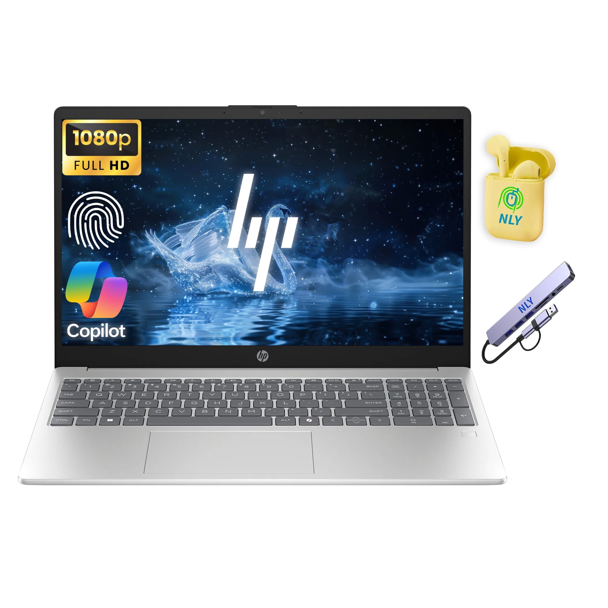 Ordenador Portátil Hp 15.6 Fhd Intel I3-n305 32 Gb De Ram 1 Tb De Almacenamiento Win11
