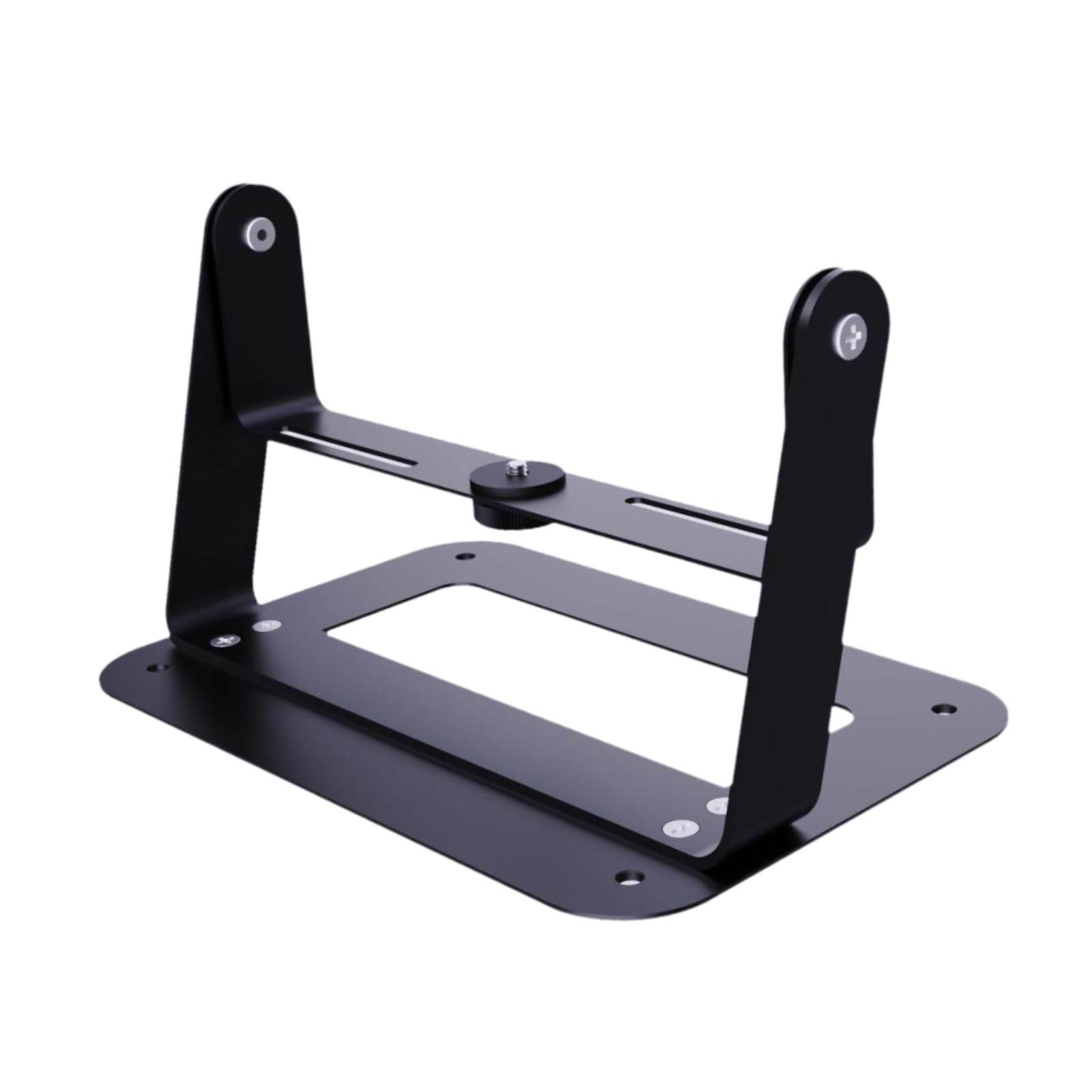 Bothyi - Soporte Para Proyector De Escritorio Ajustable Con Base De Rosca De 1/4 De Pulgada, Color Negro