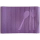 thumbnail image 2 of Set de Individuales Decorativo Cubierto 4 Piezas Morado, 2 of 5