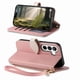 thumbnail image 3 of FOXDOCK Funda Tipo Cartera para Samsung Galaxy S26, con Ranuras para Tarjetas, Soporte y Cremallera-rosa, 3 of 6