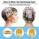 thumbnail image 3 of Uno de esos días Gorro de Natación de Licra, Gorro de Baño de Tela Cómoda, Gorro Elástico Antideslizante para Hombres, Mujeres y Niños, 3 of 6