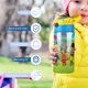 thumbnail image 5 of Morphle y las Mascotas Mágicas Botella de Agua con Tapa Pop Top de Un Toque, Acero Inoxidable, a Prueba de Fugas, para Deportes, Botella Infantil azul 12 oz, 5 of 6
