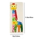 thumbnail image 1 of Rectangle Toddler Puzzle,Wooden Puzzle For Children, Animals Puzzles Dinosaur Crocodile Caterpillar Giraffe,Colorful Wood Numbered Puzzles Baby Infant Kid Preschool Learning Educational Toys, 1 of 5