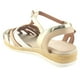 thumbnail image 4 of Sandalia Chalada Mujer Cince-10 Dorado Casual, 4 of 6
