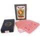 thumbnail image 5 of Estuche de plástico de color rojo FAISÁN para jugar a las cartas españolas, 5 of 7