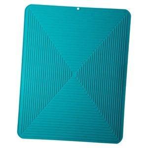 Magideal - Tapete Para Secar Platos Hecho De, Tapete Para Fregadero De Cocina, Pequeños Electrodomésticos De Cocina, Tapete Grande Antideslizante Y Resistente Al Verde