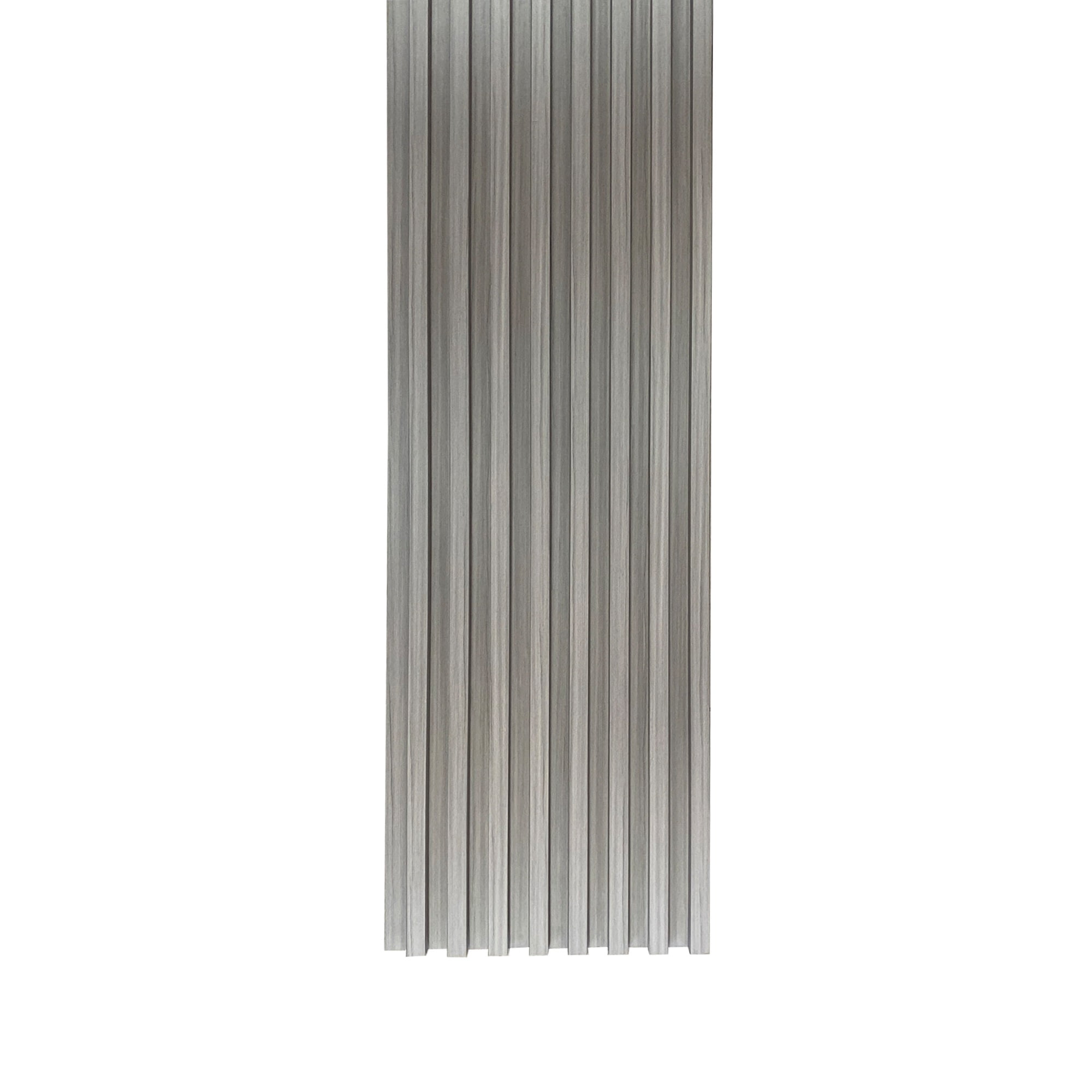 Joytek - Caja Wall Panel Pvc Gris 240x16 Cm 3.84 M² (10 Paneles)
