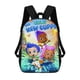 thumbnail image 1 of Bubble Guppies-theme Backpack, Campus style schoolbag Bookbag with Adjustable Shoulder Straps And Large Zip Compartment, Unisex Travel Bags., 1 of 6