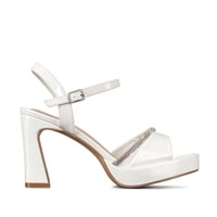 Sandalias Casual Fiesta Charol Mujer Plataforma Weide Gh130