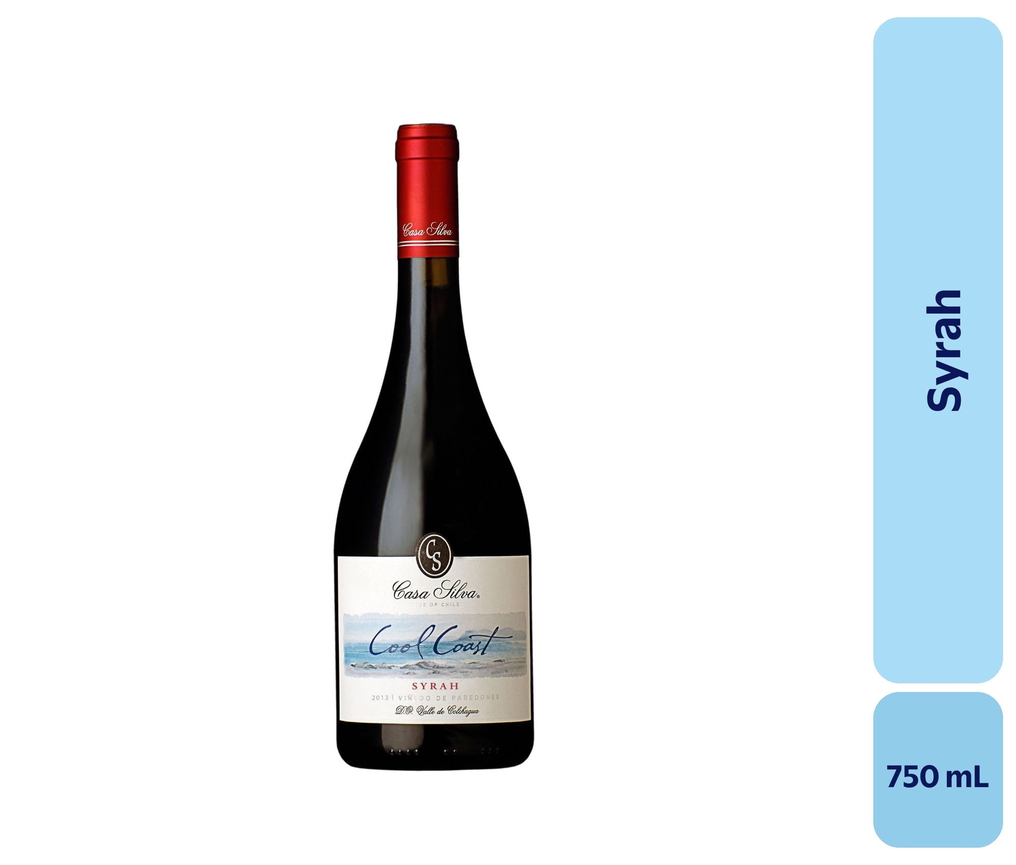 Vino Syrah Botella 750 mL Casa Silva