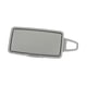 thumbnail image 1 of Accesorios para la cubierta del espejo de la visera del sol del automóvil Cubierta del espejo de maquillaje Reemplaza para ml/GL W166 Clase B W246 Gris izquierda, 1 of 5