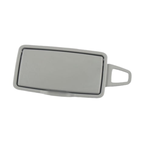 Magideal - Accesorios Para La Cubierta Del Espejo De La Visera Del Sol Del Automóvil Cubierta Del Espejo De Maquillaje Reemplaza Para Ml/Gl W166 Clase B W246 Gris Izquierda