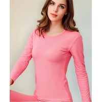 Flix - Camiseta Mujer Primera Capa Fibra De Bambú 100%