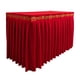 thumbnail image 4 of Mantel Budista Falda De Mesa Budista Para Decoración De Adorno De Comedor Loto Rojo Brillante, 4 of 5