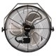 thumbnail image 1 of Ventilador de alta velocidad montado en la pared NewAir WindPro18w negro, 1 of 9