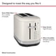 thumbnail image 4 of Tostadora KitchenAid KMT2109 de porcelana, 2 rebanadas, color blanco, 4 of 5
