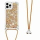 thumbnail image 3 of Funda FOXDOCK para iPhone 15 Pro Max con Cuerda Ajustable, Brillo Líquido, Protección Antigolpes y Lente – Ideal para Regalo, 3 of 6