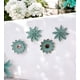 thumbnail image 2 of Set 4 Espejos Y Flores De Loto Decorativos Turquesa Jhn, 2 of 3