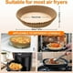 thumbnail image 2 of 50pcs/100 Pcs Special Paper For Air Fryers, Double Sided Silicone Oil, High-quality Disposable Paper Liner, Non Stick Circular Disposable Liner, Baking Paper Oil Resistant, Food Grade Parchment, For, 2 of 2