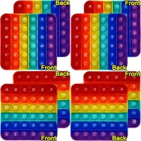 Fidget Toy Proweber, Alfabeto Pop, Números Abc, Números Para Niños