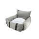 thumbnail image 1 of Cama de mascotas portátil para viajes Gris 60x55x60, 1 of 3