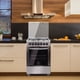 thumbnail image 4 of Cocina Gas 4 Quemadores Sindelen CH-640NI Híbrida 60cm, 4 of 8