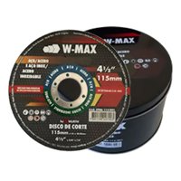 Metalfer - Disco De Corte Liso Psf 4.1/2 -1Mm (25 Und) P S Negro