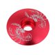 thumbnail image 2 of Aleación De Aluminio Bicicleta Threadless Stem Headset Top Cap Cover Red Scorpion, 2 of 5
