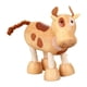 thumbnail image 1 of Juguete De Vaca Flexible, Lindo Y Divertido Juguete De Madera Flexible Para Ni?as Y Ni?os Peque?os., 1 of 5