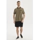 thumbnail image 4 of Polera Hombre Cuello Polo Jacquard Verde Oliva, 4 of 4