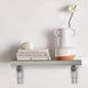 thumbnail image 4 of 2 soportes de metal para estantes de pared, soportes de acero inoxidable, soportes de pared, soportes flotantes, soportes de bricolaje, estantes de metal., 4 of 6