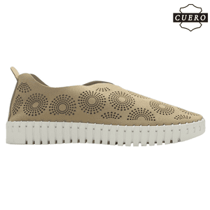 Zapato Mujer Chalada Tren-1 Taupe Casual