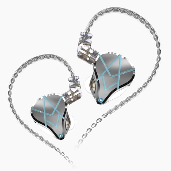 Monitores In-Ear KZ ASX con 10 Armaduras Balanceadas con Cable