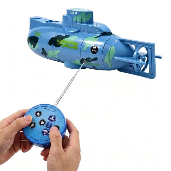Submarino RC Ouhgnoh Mini 15 cm Impermeable con Control Remoto