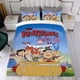 thumbnail image 4 of Los Picapiedra Conjunto de sábanas temático, trío de piezas, cómodo y amigable con la piel, diseño único, regalo de decoración para el hogar para familiares, amigos y fans,135cm *200cm, 4 of 6