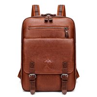 Movac - Mochila Elite Bolso De Cuero Pu Elegante Multifuncional Gran Capacidad