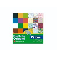 Block Lustre Origami 16X16 24 Hojas  Torre