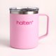 thumbnail image 2 of Termo Mug Café 450 ml Acero Inoxidable Halten Funny Rosa Claro, 2 of 5