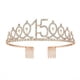 thumbnail image 1 of 1pc, 3th To18th Birthday Crown, Crystal Crown Birthday Anniversary Decoration, Happy Birthday Party Supplies, Birthday Decoration, Party Decor, Party Supplies, 1 of 3